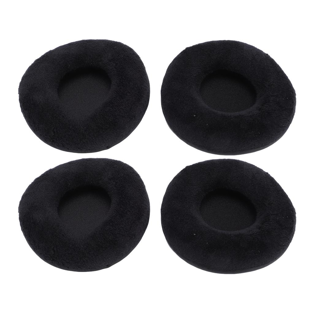 4Pcs Earphone Ear Pads 85mm Velvet Sponge Universal Headphones Ear Pads Replacement