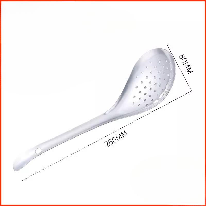 

Дуршлаг из нержавеющей стали для сычуаньского перцаУтолщенный половник для пельменей и лапши для слива водыДуршлаг для фритюра Large