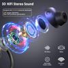 Q38 Waterproof Bluetooth In-ear Earphones with Digital Display - New Model, Hot-Selling Sports Ear-hook Stereo.