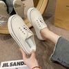 Fashion Slip on Comfortable Canvas Casual Shoes Women's Mules Thick Bottom Versatile Adults Footwear Spring Autumn Lady Slippers Fashion