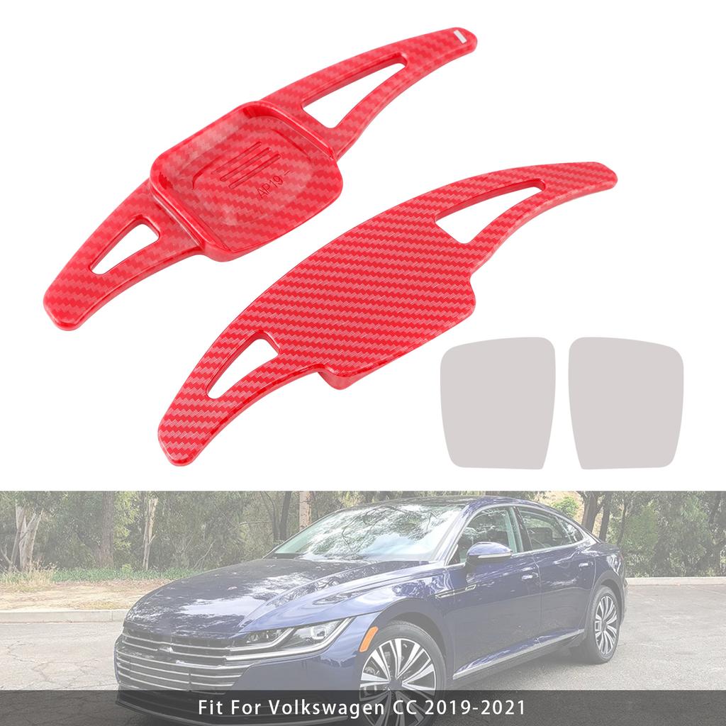 Estensione Paddle del Cambio al Volante Look Carbonio Per VW Golf 8 Tiguan