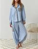 Women's Plaid Long Sleeve Pajama Set - 2025 Autumn Collection
