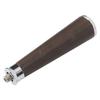 M10 Thread Coffee Filter Handle Replacement Steel Bottom Wooden Coffee Machine Handle with Buckle