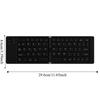 Slim Design Wireless Folding Keyboard Rechargeable Foldable Keyboard Bluetooth Keyboard  Tablet