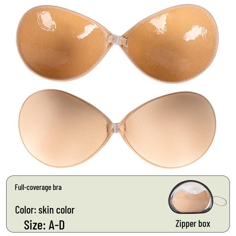 Seamless Strapless Invisible Bra with Breathable Edged Design