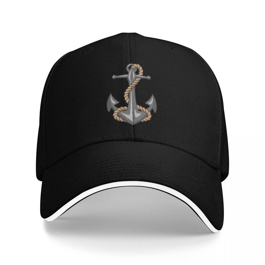 Anchor Nautical Captain And Rope Baseball Caps Snapback Baseball Hats Breathable Casual Casquette Outdoor for Men And Women