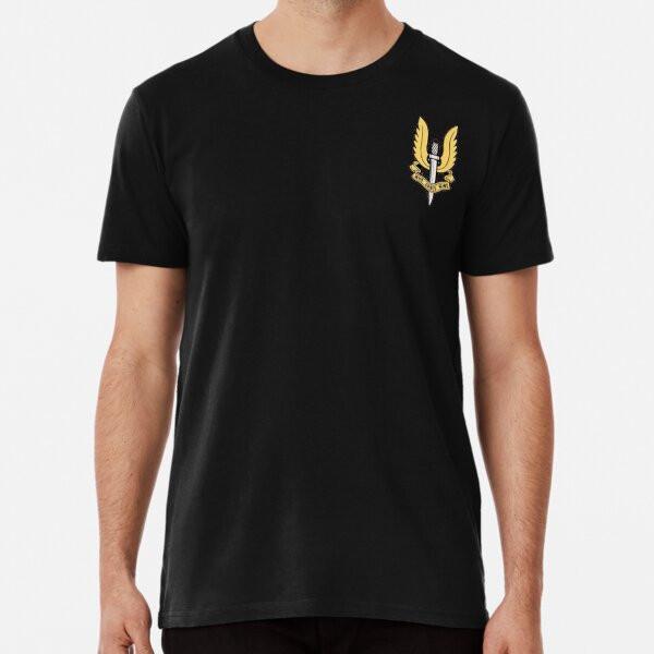 SAS WHO DARES WINS Logo TShirt Made in Australia Unisex T-Shirt XXXXL
