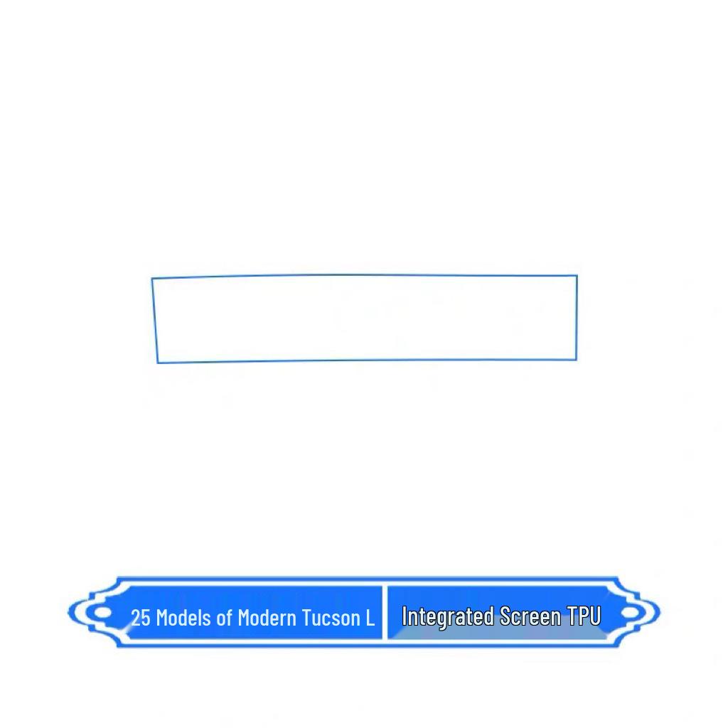 Compatible with 25 Hyundai Tucson L Models: Center Console, Air Conditioning, Interior Protection Film, and Navigation Screen Decor.