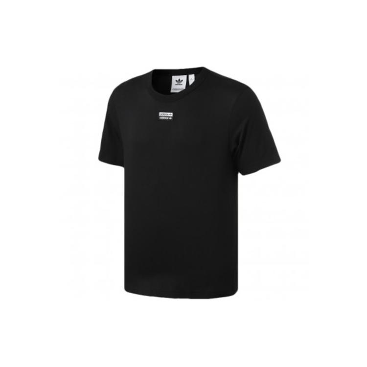 adidas originals Printing Sports Short Sleeve Black Men s FM2287 XS