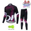 High Quality Kids Cycling Clothing Summer Kids Jersey Set Biking Long Sleeve Clothes Suit MTB Children's Cycling Wear 2021