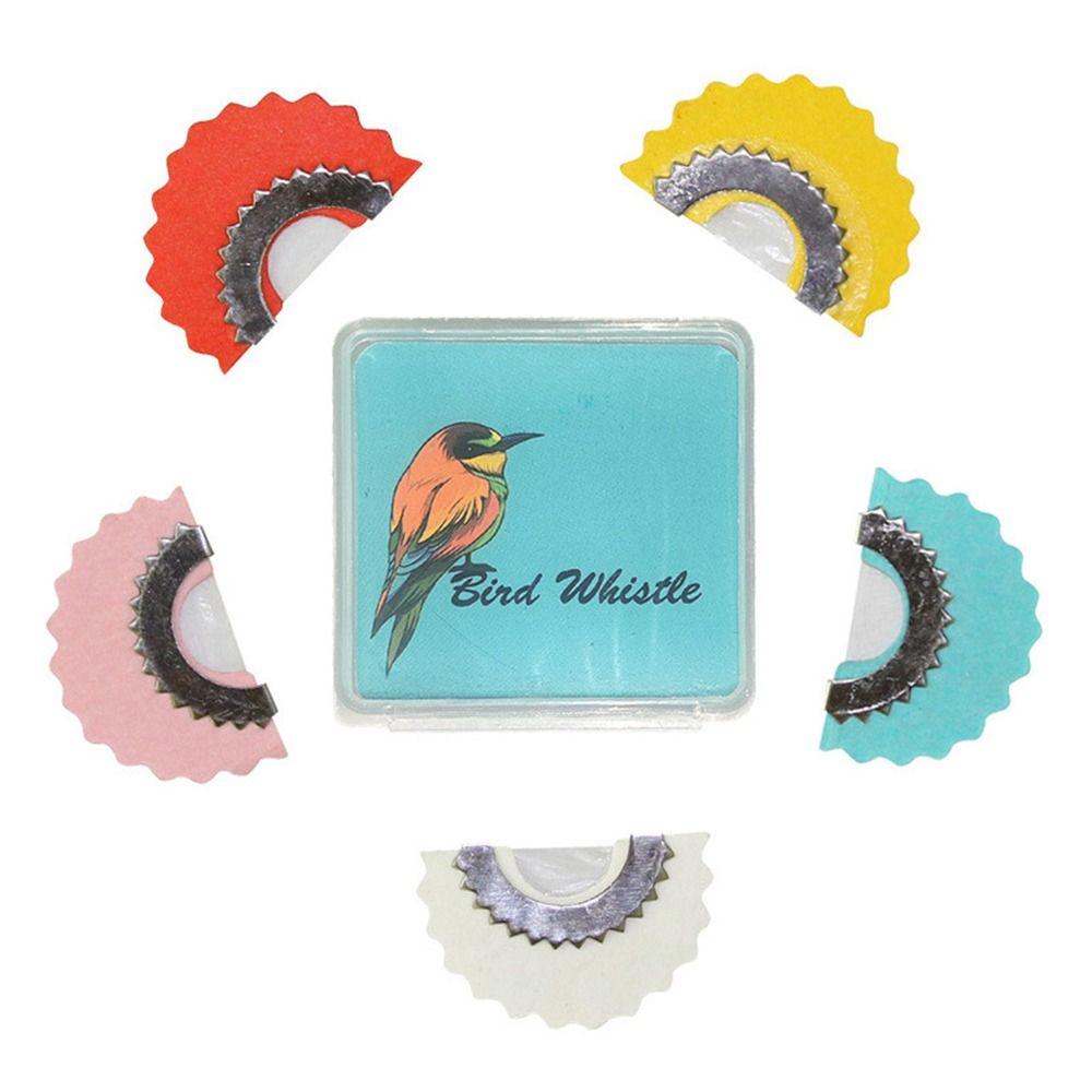 5PCS Magic Fun Bird Caller Toys Tongue Whistle High Quality Bird Whistle  Boys Girls