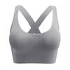Women's Outer Wear Back Thin Section of The Yoga Fitness Sports Gathered Non-marking One-piece Vest Type Shockproof Underwear