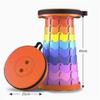 CE Certified Collapsible Stool with Round Modern Design for Garden Outdoor Use Portable Folding Paper Seat 12kg