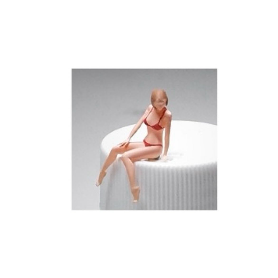 

scale figure Campaign Girl 22222766 model diorama 1/64 [Used]