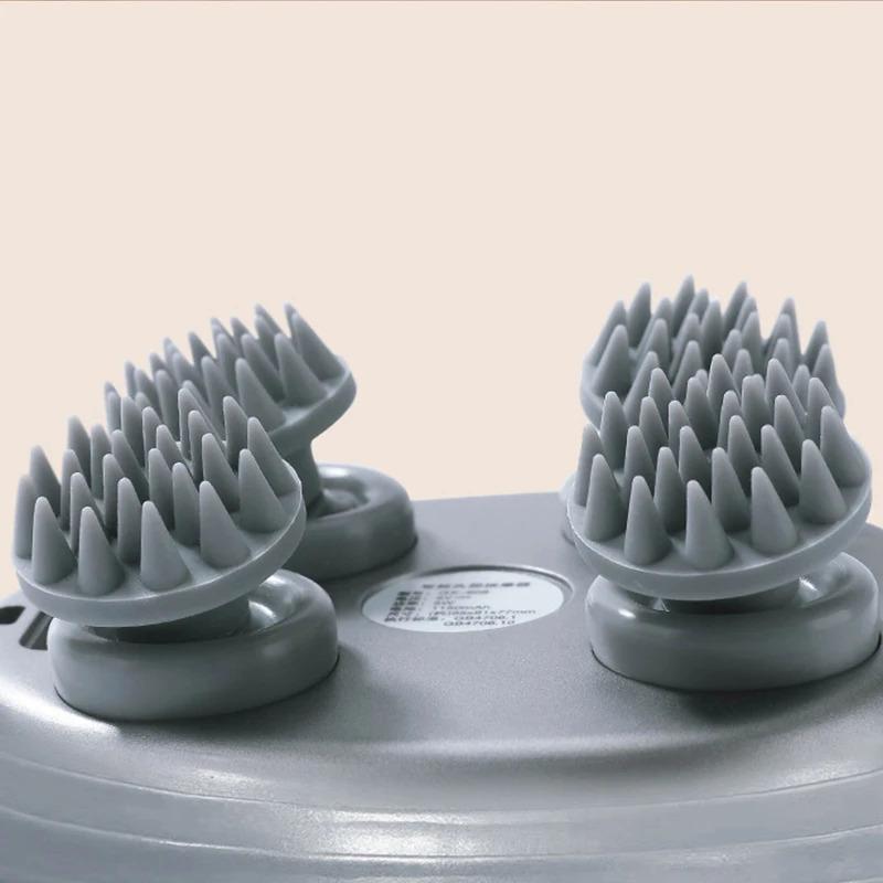 Mini Kopfmassagegerät Magnetisches Wiederaufladbares Massagegerät Elektrische Kopfhautknetung Multifunktions-Physotherapieinstrument