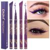 Waterproof Colored Eyeliner Smooth Ultra-thin Long-lasting Matte Liquid Eyeliner Pen Quickly Drying Easy To Apply