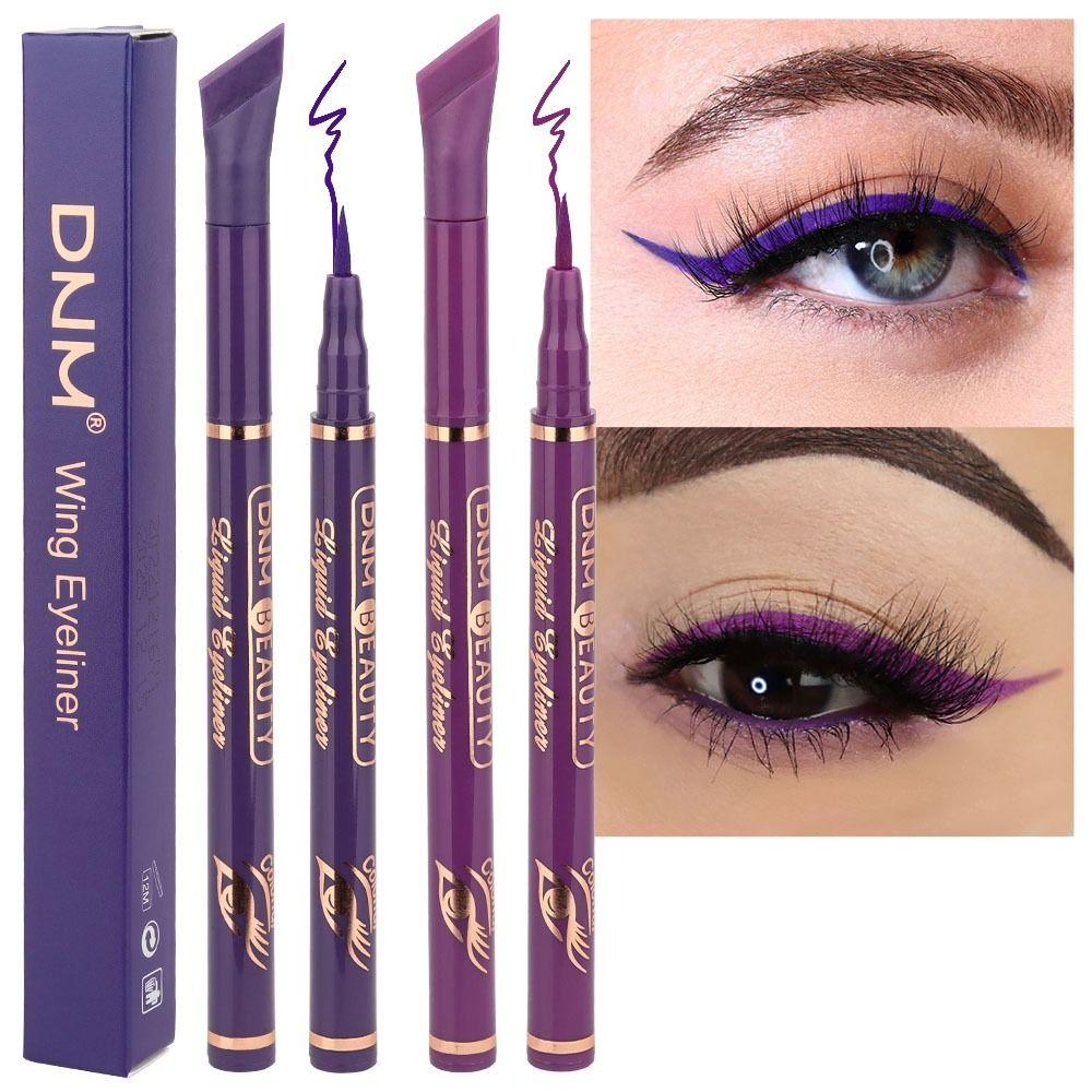 Waterproof Colored Eyeliner Smooth Ultra-thin Long-lasting Matte Liquid Eyeliner Pen Quickly Drying Easy To Apply