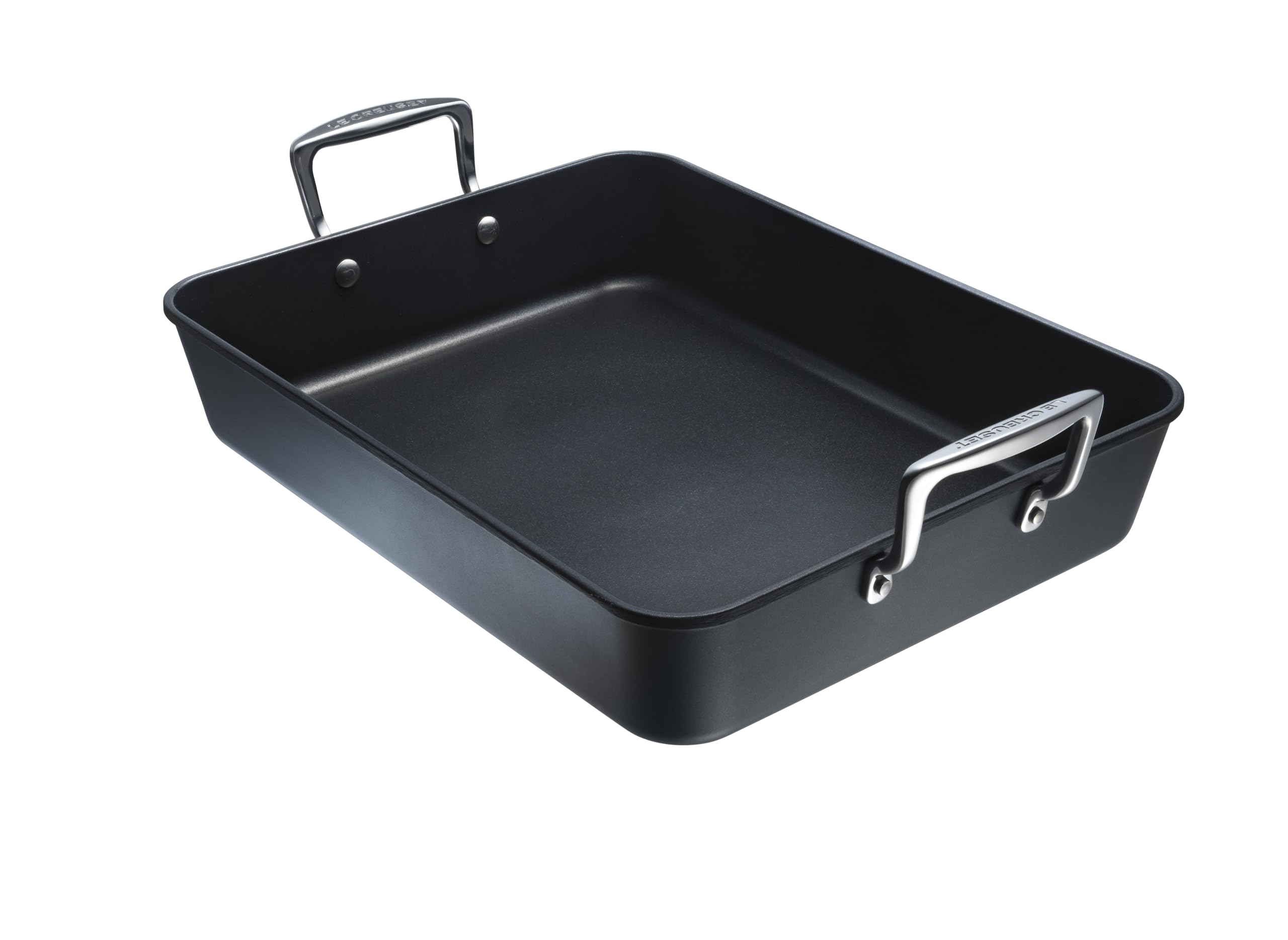 Le Creuset Cast Aluminum Roaster 33cm Grill Gas IH Oven Compatible чёрный