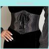 Modisches Nieten- und Riemendesign Elastischer Bund für Damenkleid-Accessoires