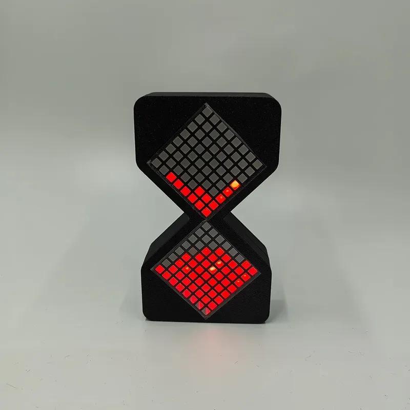 DIY Digital Hourglass Birthday Gift Toys Game Kids Cyber Hourglass Electronic Hourglass Cyber Style Sense of Technology Glow