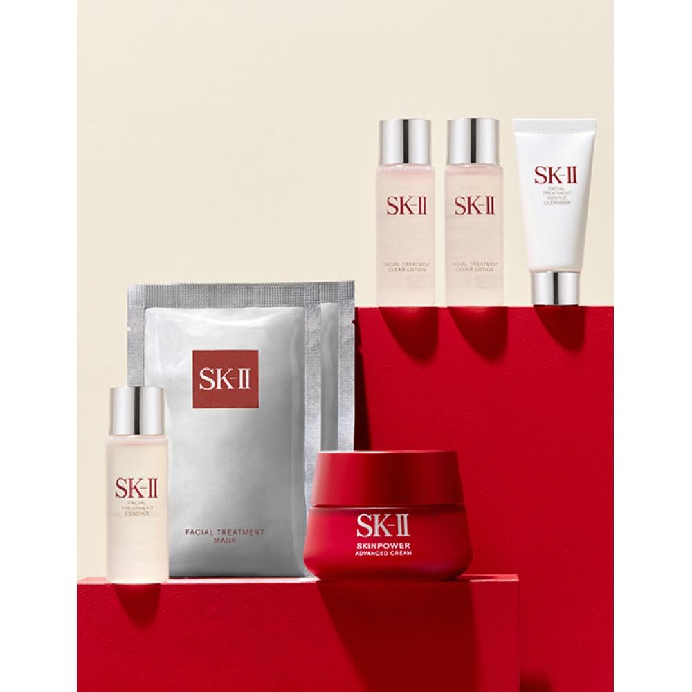 

Sk Ii Skinpower Advanced Cream 80g 30ml Essence+30ml Clear Lotion 2ea+ 2 maSk Packs+ Extra 20g Cleanser