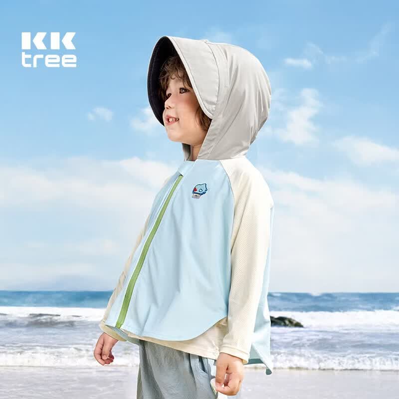 Kocotreekk Kids UV Protection Cooling Ice Silk Cartoon Hoodie