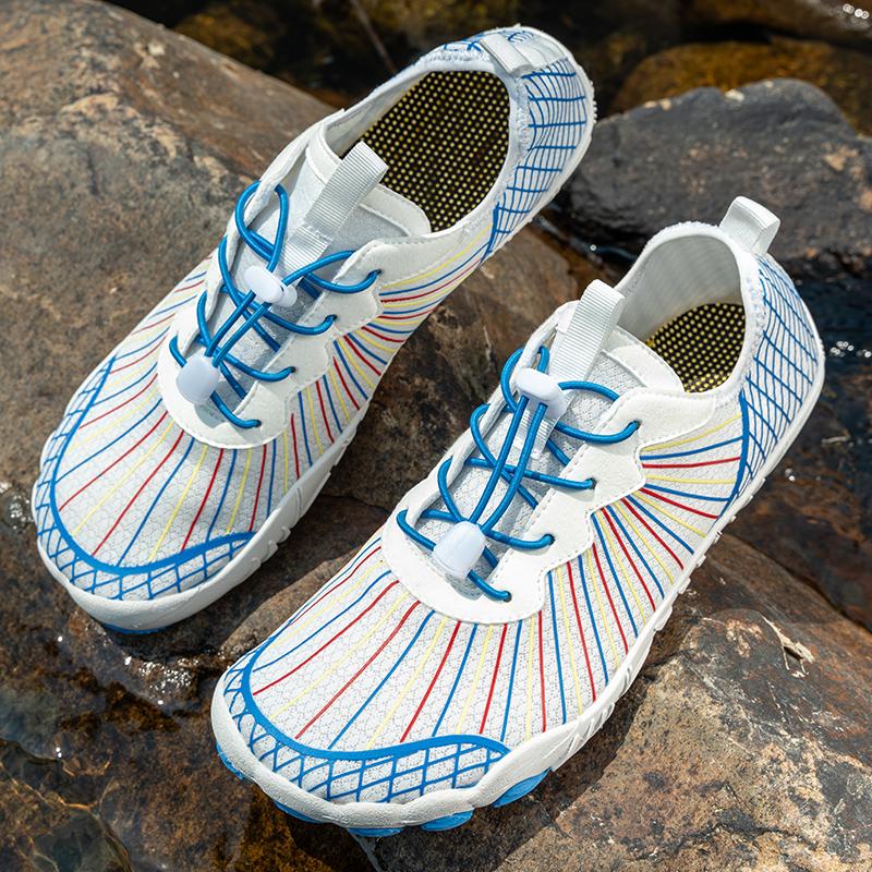 Summer Fashion Aqua Shoes for Men Women Quick-drying Five-finger Shoes Big Size 46 Beach Water Sneakers Men Gym Shoes Trainers