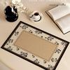 French Vintage PVC Placemat: Luxury Feel, Waterproof, Oil-Proof, Heat-Resistant, Wash-Free Coaster Pad.
