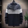 Men's Hooded Cardigan Sweater - Autumn/Winter 2025 Collection, Casual Loose Fit, Thick & Stylish Jacket