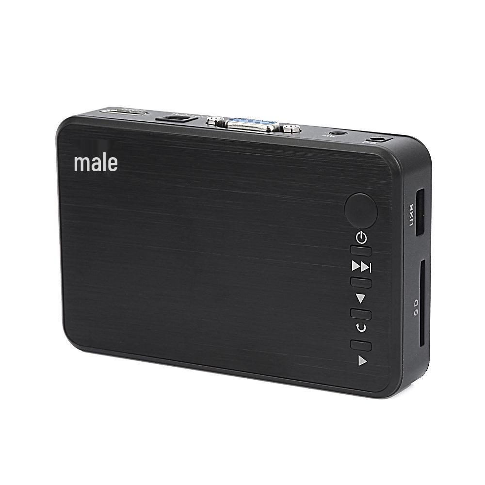 4K Blu-ray Player with Power-On Loop, HD Video, USB, HDMI+VGA, Landscape & Portrait Display Compatibility