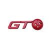 1Pc 3D Metal GT Logo Car Hood Fender Trunk Rear Bonnet Nameplate Decal Emblem Badge Sticker