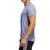 Adidas Reflective Running Short Sleeve T-Shirt Men Tops Indigo FM5806
