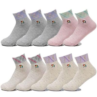 [Arnold Palmer] Non-slip Women's Cotton Ankle Socks 10 Pairs AP6604