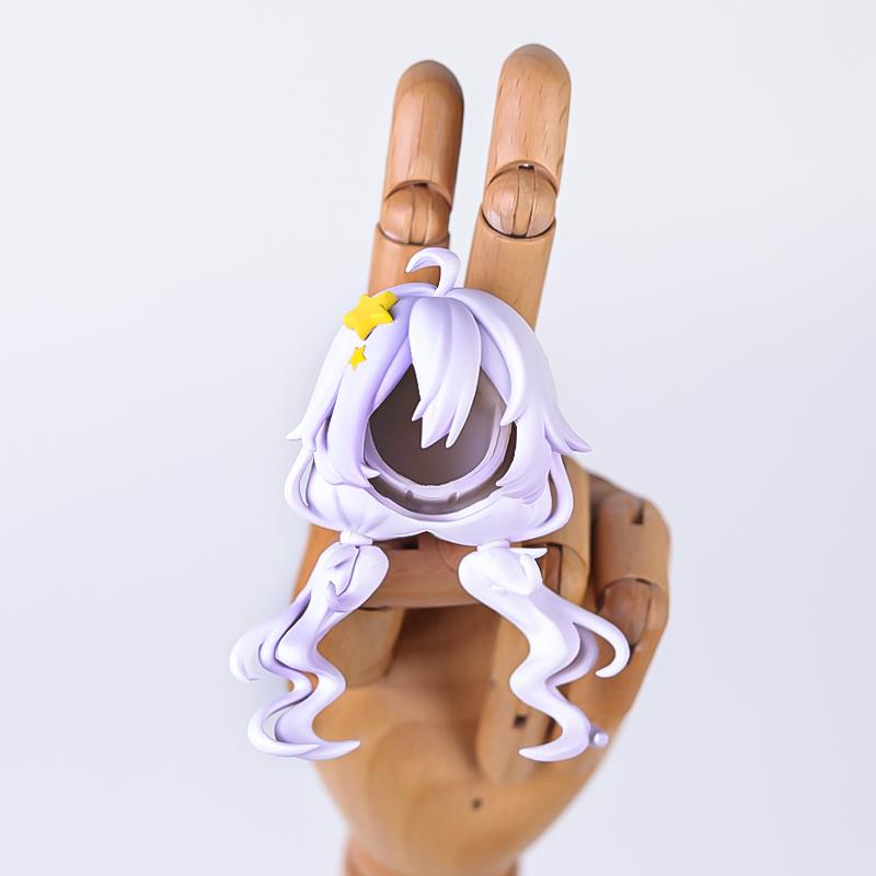 Ob11 Bambola Plastica Sostituzione Capelli Bambola Capelli Testa Stampo Accessori Per Obitsu11 Gsc Corpo 1/12 Bjd Testa Guscio Corpo Bambola Maschio Femmina