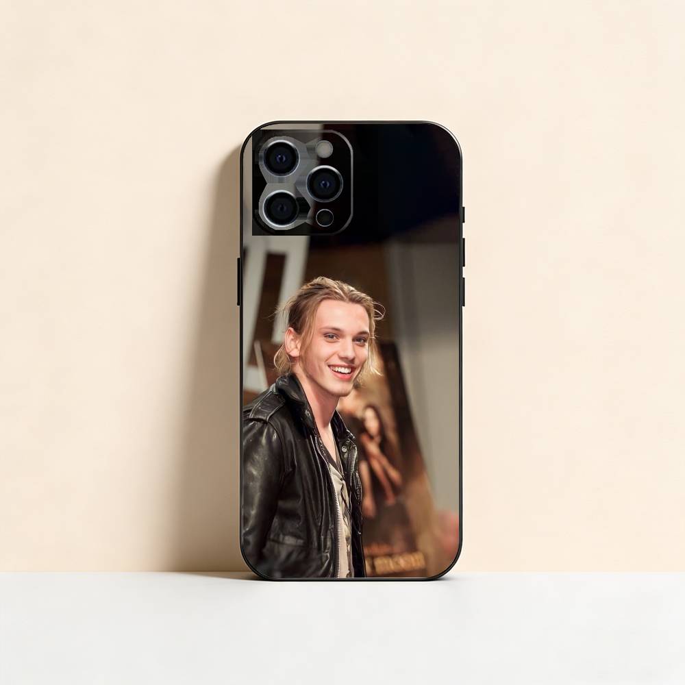 J-Jamie Campbell Bower Phone Case For iPhone 17,16,15,14,13,12,11 Plus,Pro Max,XS,Soft Silicone Black Cover