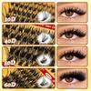 Wispy Style False Eyelashes Bond and Seal DIY Lash Extension Kit Fake Eyelash  Eye Lash Extension