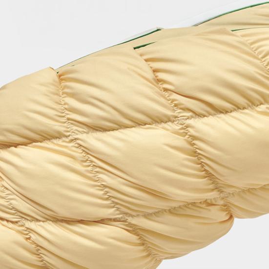 Yousheng Pineapple Bun Pillow, Fluffy Quilted Bed Pillow, Cooling Marshmallow-Soft Pillow for Adults Bedroom Dorm Bed Sleeping
