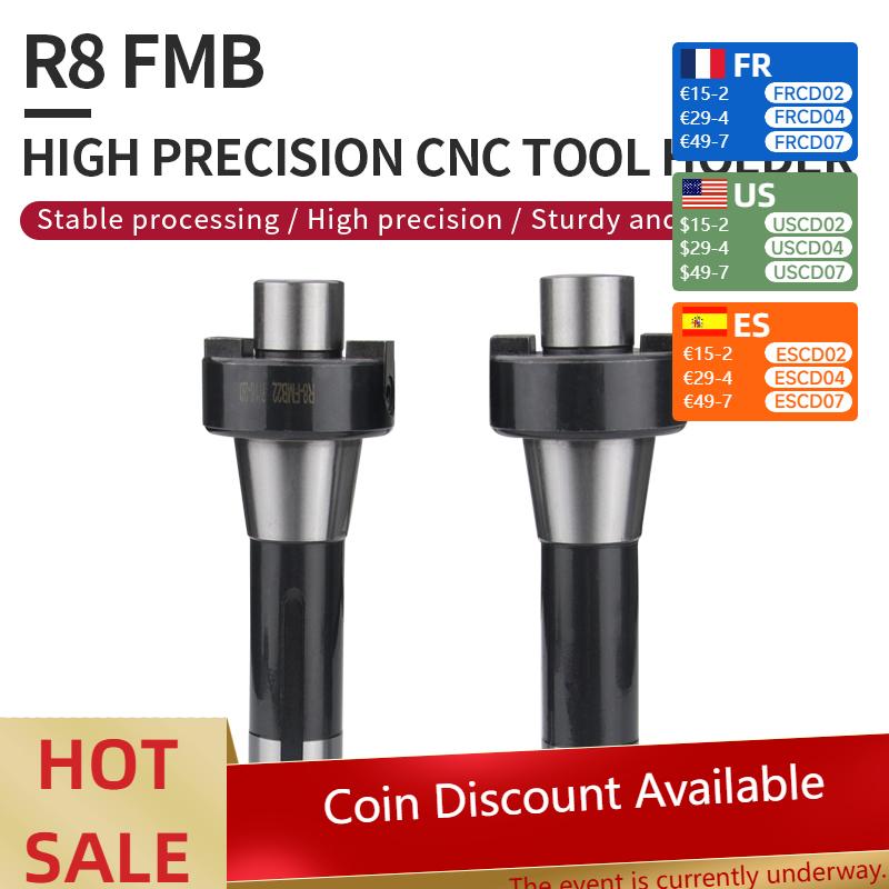 

High precision CNC tool shank r8-FMB22 plane milling tool shank milling machine R8 tool shank metric / British 7 / 16 R8-FMB22(M12)