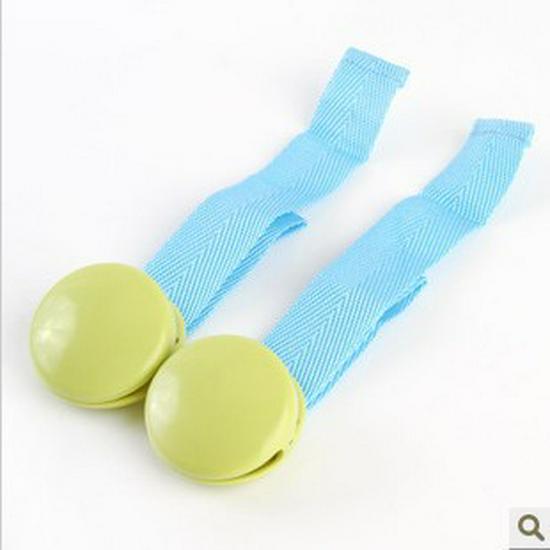 2-Pack Multifunctional Bib Clips for Infant Strollers - Mother & Baby Accessories