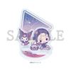 Die Person, an der ich interessiert bin, ist kein Typ x Sanrio-Figuren 05 Mitsuki Koga x Kuromi C [Mini-Charakter-Illustration] Acryl-Aufstellerplatte