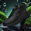 Shuangxing 2024 Men's Black Low-Top Winter Sports Shoes with Plush Lining