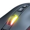 Wireless Mouse USB Rechargeable Ergonomic Wireless Gaming Mouse for Laptop PC Computer Black