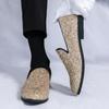Buty skórzane Buty codzienne biznesowe dla mężczyzn Eleganckie Tenis De Hombre Mokasyny Mokasyny Tenis Caballero Designerskie sneakersy