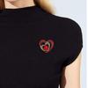 Fashion Hollow Love Brooch Women's High Sense Light Luxury Versatile Sweater Jacket Pin Jewelry Corsage Accessories