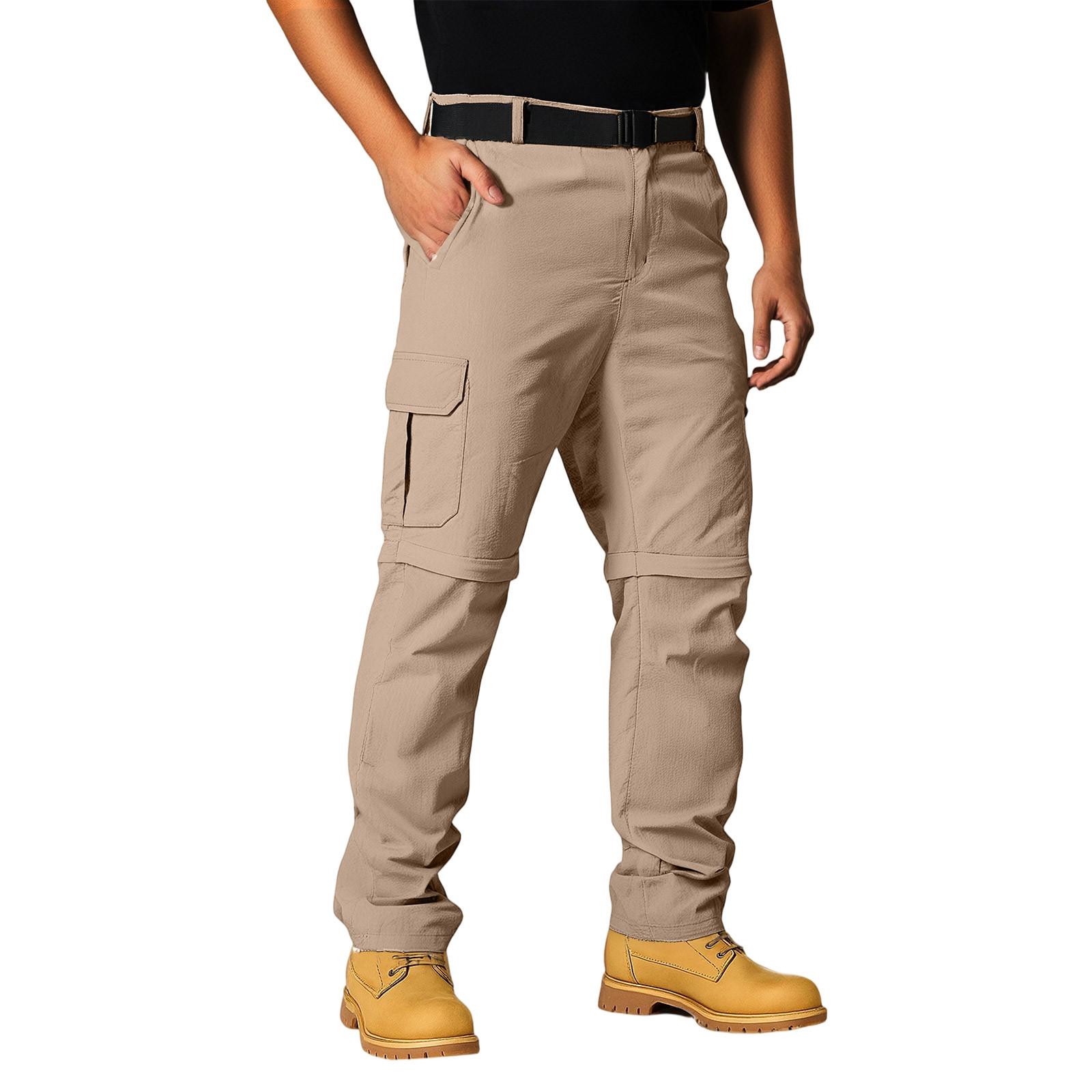 

Мужские спортивные повседневные брюки для бега, легкие походные рабочие брюки, уличные брюки L хаки