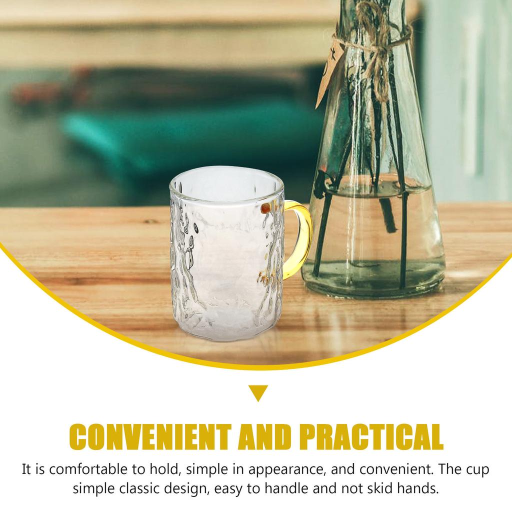 High-Grade Handle Heat-Resistant Explosion-Proof Coffee Mug Daily Use Household Drink Cup Convenient Water Mug Multi-Function