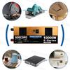 (US Stock) 10000W Peak Solar Generator Kit Intelligent Inverter 12V To 110V 200W Panel 100A Controller System for Home Car
