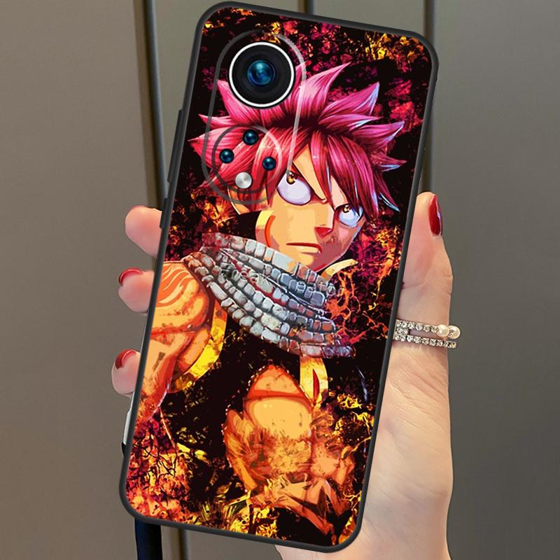 Anime Manga Fairy Tail Pro Huawei P20 P30 P40 Lite Pro P Smart 2019 Nova 9 5T Pouzdro na telefon Pro Honor 50 8X 9X 10i