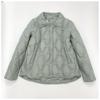 Womens Lightweight Hoodless Down Jacket Short Slim Fit Korean Style Casual Quilted Duck Coat