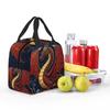 Dragon Red Moon Pattern Insulated Lunch Bag for Kids School Cooler Thermal Food Box Tote Portable Lunch Boxes Container